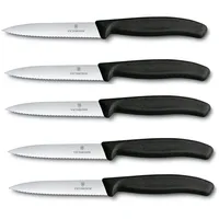 Victorinox Gemüsemesser 10 cm 6-tlg. Schwarz