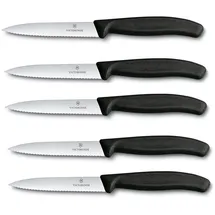 Victorinox Gemüsemesser 10 cm 6-tlg. Schwarz