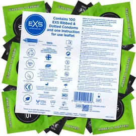 EXS Condoms EXS Ribbed & Dotted Comfy Fit