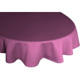 Wirth Tischdecke WIRTH "NEWBURY" Tischdecken Gr. B/L: 130 cm x 190 cm, oval, lila (beere) Tischdecken oval