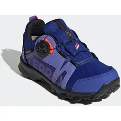 Trailrunningschuh ADIDAS TERREX "TERREX AGRAVIC BOA RAIN.RDY TRAILRUNNING", Gr. 37, semi lucid blau, cloud weiß, semi cobalt blau, Textil, Synthetik, sportlich, Schuhe, wasserdicht