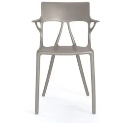 Kartell A.I. Gartenstuhl recyceltes Material - Grau