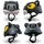crazySAFETY Schwarzer Panther 49-54 cm Kinder schwarz 2023