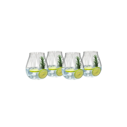 RIEDEL Glas Longdrinkglas O Gin Optical 4er Set, Kristallglas