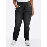 sheego Jeans in black denim | Gr.: 42