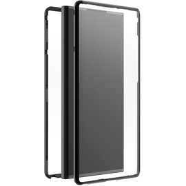 Black Rock 360° Glass Case für Samsung Galaxy S23 Ultra Schwarz