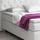 Inter Trading Boxspringbett Turin 180x200 cm Weiß