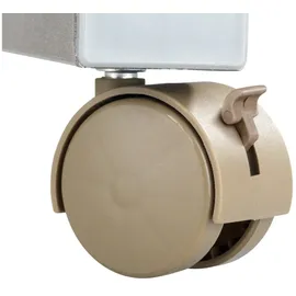 Wenko Giant 19 x 126 x 43 cm ausziehbar, rollbar / braun