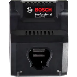 Bosch GAL 12V-40 Professional Schnell Ladegerät für 12V Akkus ( 1600A019R3 ) + 2x 3,0 Ah Akku ( 1600A00X79 )