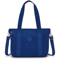 Kipling Unisex ASSENI S Small Tote (with Removable shoulderstrap), Deep Sky Blue