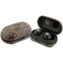 GUESS 4G PU Metal Logo (5 h), Kopfhörer, Braun