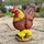 Relaxdays Gartenfigur Huhn