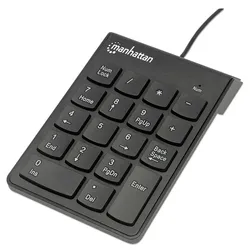 Manhattan kabelgebundene Numerische Tastatur - Schwarz