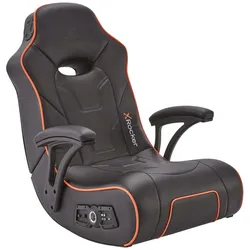 Xrocker Black Weeks % | X Rocker Sentinel 4.1 Audio Floor Rocker Gaming Bodensessel mit Subwoofer & Vibration - Schwarz