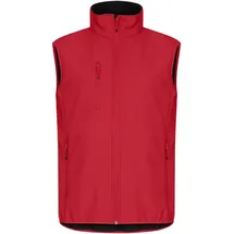 New Wave Classic Softshell Weste Rot L