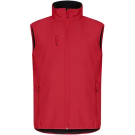 New Wave Classic Softshell Weste Rot L