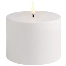 UYUNI LIGHTING Uyuni Outdoor LED Stumpenkerze 10,1 x 7,8 cm weiß