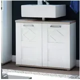 Bega BBK Waschbeckenunterschrank 80 x 66 x 32 cm Weiß