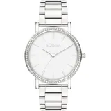 s.Oliver Modern Shine Edelstahl 36 mm SO-4572-MQ