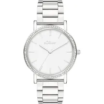 s.Oliver Modern Shine Edelstahl 36 mm SO-4572-MQ
