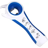 First Aid Only 5 in 1 Multi-Öffner | Hilfsmittel für Senioren - Glasöffner, Deckelöffner, Dosenöffner, Flaschenöffner, Kronkorkenöffner | Ergonomisch geformt für Links- und Rechtshänder | P-10009