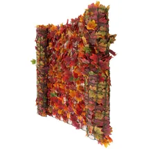 Proregal Windschutz 100 x 500 cm Rot Kunststoff