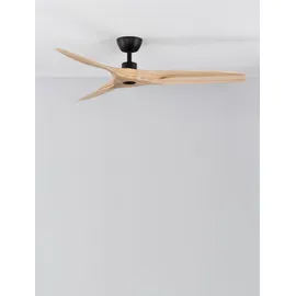 Nova Luce ARCADIA 1 rund schwarz/braun