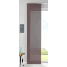 Gardinenbox Vorhang HxB 245x60 cm Braun