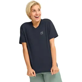 Jack Wolfskin Curious Kurzarm-t-shirt - Plant Dark Navy - XS