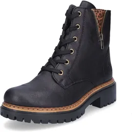 Rieker Schnürstiefeletten in Schwarz | Gr.: 40