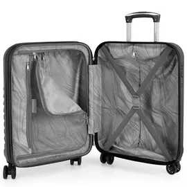 GABOL Journey Koffer-Set 3-tlg. grau/dunkelgrau