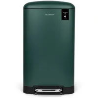 Les Collectors Tret-Mülleimer N°701 grün aus Edelstahl, 30 Liter