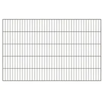 GAH Alberts Alberts Einstab-Gittermatte Garden 2 m 125 cm hoch Typ 8/6/4 anthrazit
