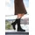 aniston shoes Stiefel ANISTON SHOES, Damen, Gr. 39, Normalschaft, schwarz, Velourslederimitat, Schuhe Stiefel, Stretch-Stiefel mit Innen-Reißverschluss - NEUE KOLLEKTION, Topseller