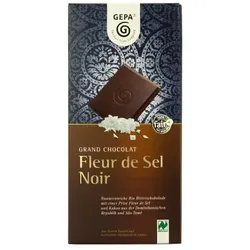GEPA Grand Chocolat Fleur de Sel Noir bio