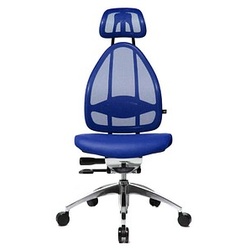Topstar Bürostuhl Open Art, J190TS18 Stoff blau, Gestell alu
