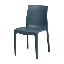 Stuhl Iris Muebles Romero Ölblau Farbe