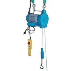 Hebeseilzug Tragkraft 90kg 230V Seil 50m x 8mm