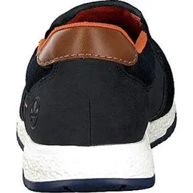 Rieker Slip-On Sneaker Herren Blau Weite E 43