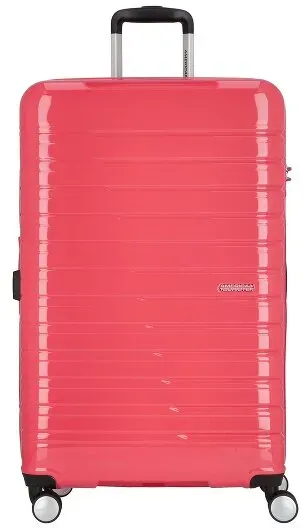 American Tourister Flashline Pop 4 Rollen Trolley XL 78 cm mit Dehnfalte  pink