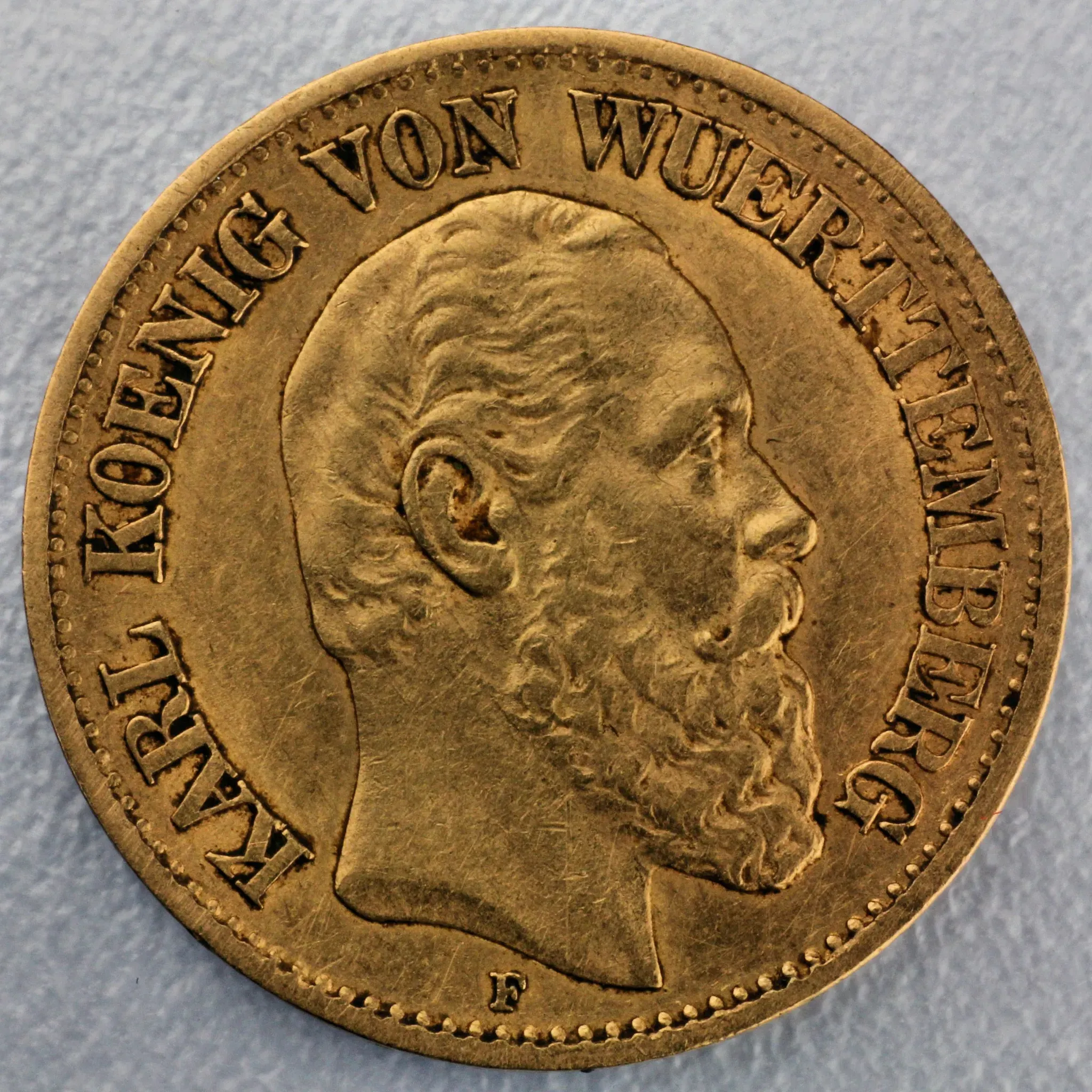Goldmünze 10 Mark 