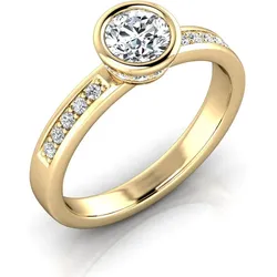 Verlobungsring VR30 750er Gelbgold - 8045