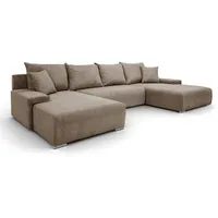 Lookway Polster-Ecksofa LAVIO U mit Schlaffunktion und Bettkasten Anafi