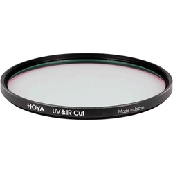 Hoya UV & IR Cut Filter (62 mm, UV-Filter), Objektivfilter, Schwarz