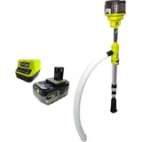 RYOBI RY18STPA-0 Akku Regenfasspumpe 18 V 3360 l/h + 1x Akku 4,0 Ah + Ladegerät