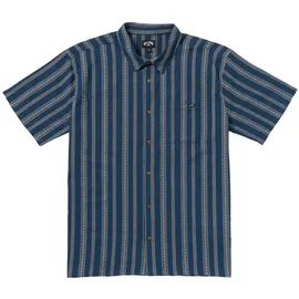BILLABONG Sundays Jacquard Kurzarmhemd Blau S