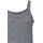 VIVANCE Stricktop Damen rauchblau-creme Gr.36/38
