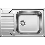 Blanco Dinas XL 6 S Compact Einbau reversibel mit Ablauffernbedienung edelstahl (525120)