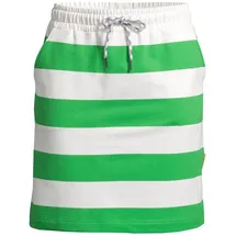 salzhaut Rock Damen Gestreift Offwhite/Apple Green S
