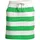 salzhaut Rock Damen Gestreift Offwhite/Apple Green S